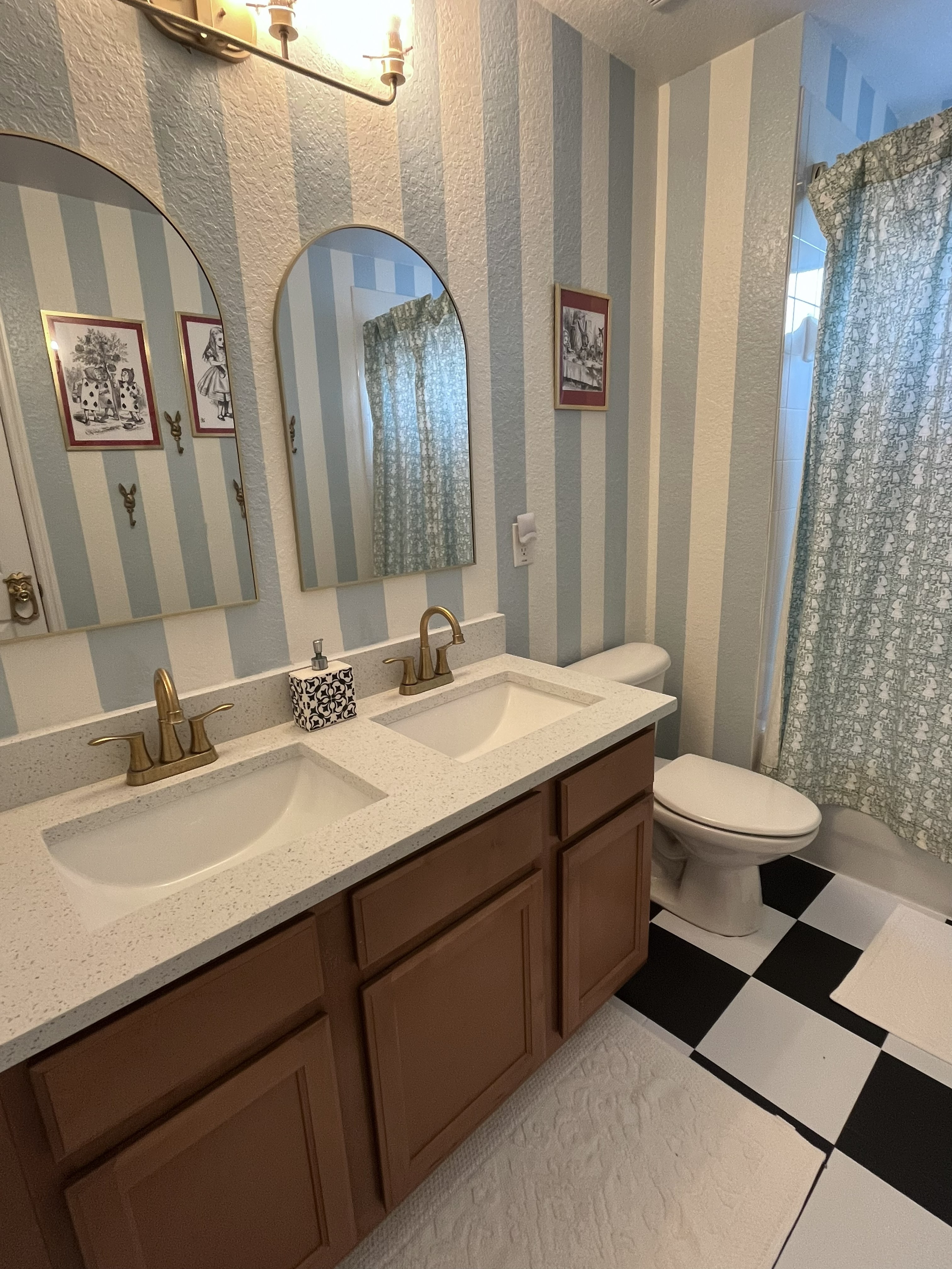 Alice in Wonderland Bathroom